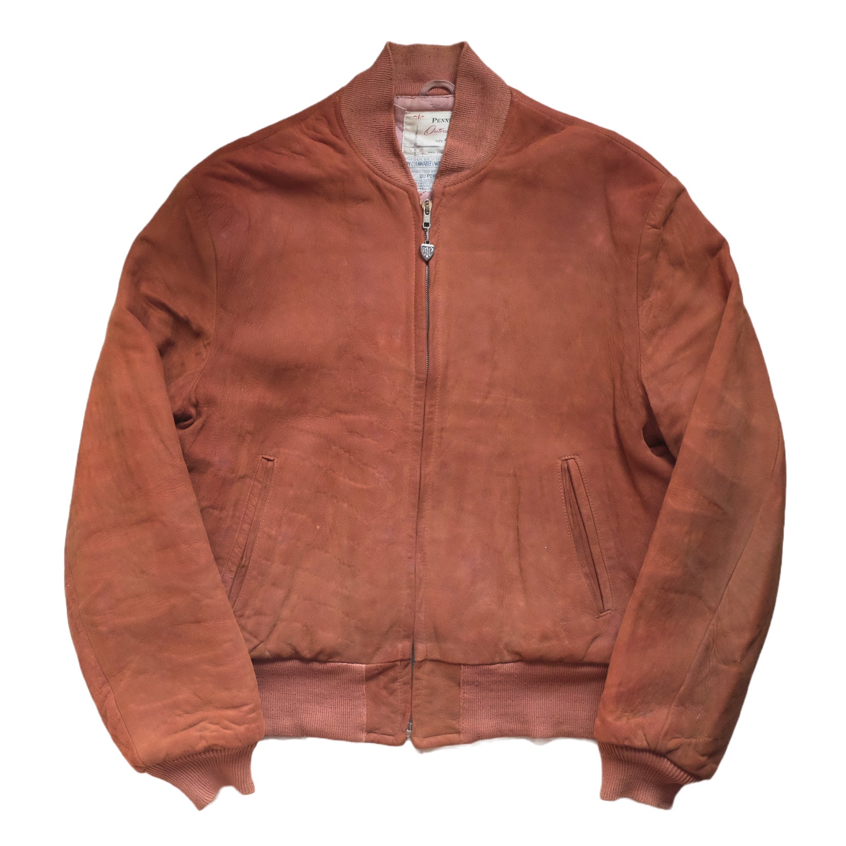 JC Penney's - 1950's Suede Bomber – Made In Eden