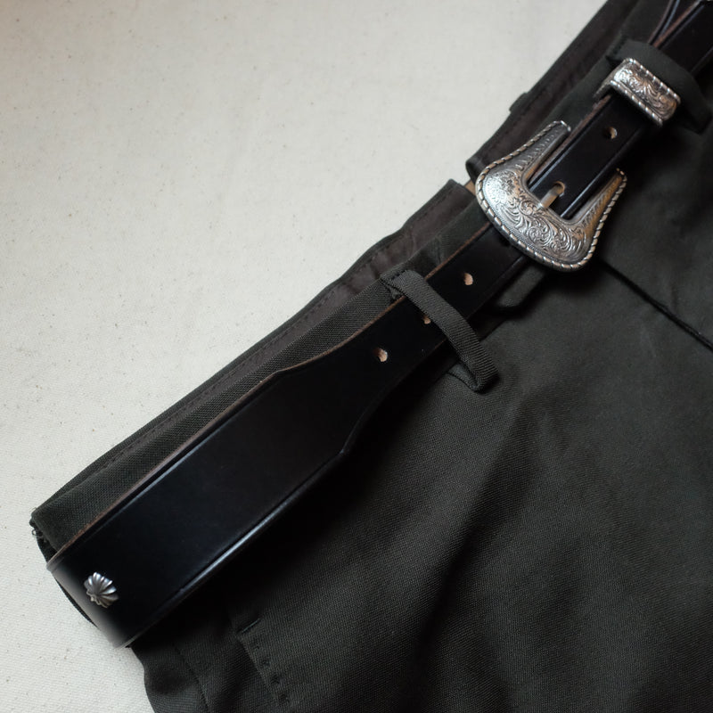 Western Leather Belt - Horween